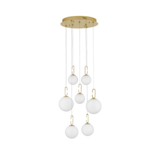 LUCES YARA LE42757 gold pendant lamp 52W white balls