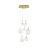 LUCES YARA LE42757 gold pendant lamp 52W white balls