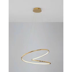 LUCES CELAYA LE42761 big pendant LED lamp 40W gold 3000K