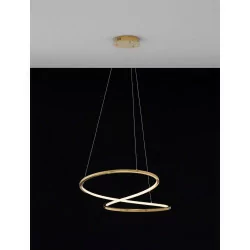 LUCES CELAYA LE42761 big pendant LED lamp 40W gold 3000K