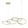 LUCES CELAYA LE42760 big, elegant pendant gold LED lamp 50W