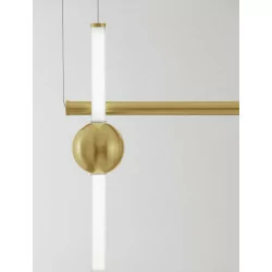 LUCES IGUALA LE42764 gold pendant LED lamp with balls