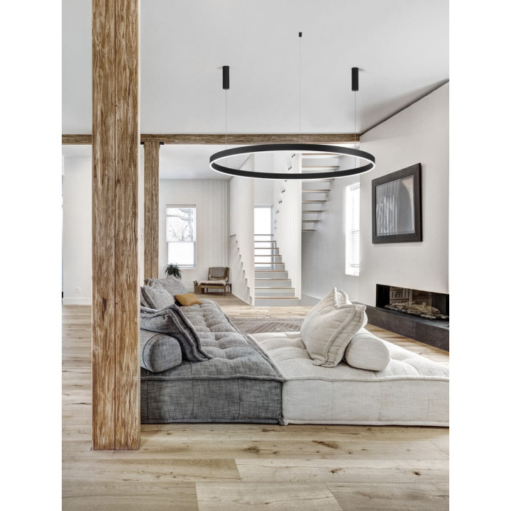 LUCES JACA LE42767/8/9 wisząca LED 120cm, 150cm biała, czarna