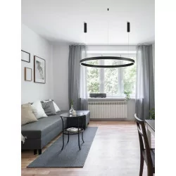 LUCES JACA LE42767/8/9 wisząca LED 120cm, 150cm biała, czarna