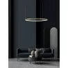 LUCES TOLUCA LE42767 black pendant LED lamp 60cm, 80cm,100cm