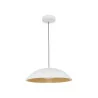 LUCES VALLES LE42805 pendant lamp LED white, black with wooden center