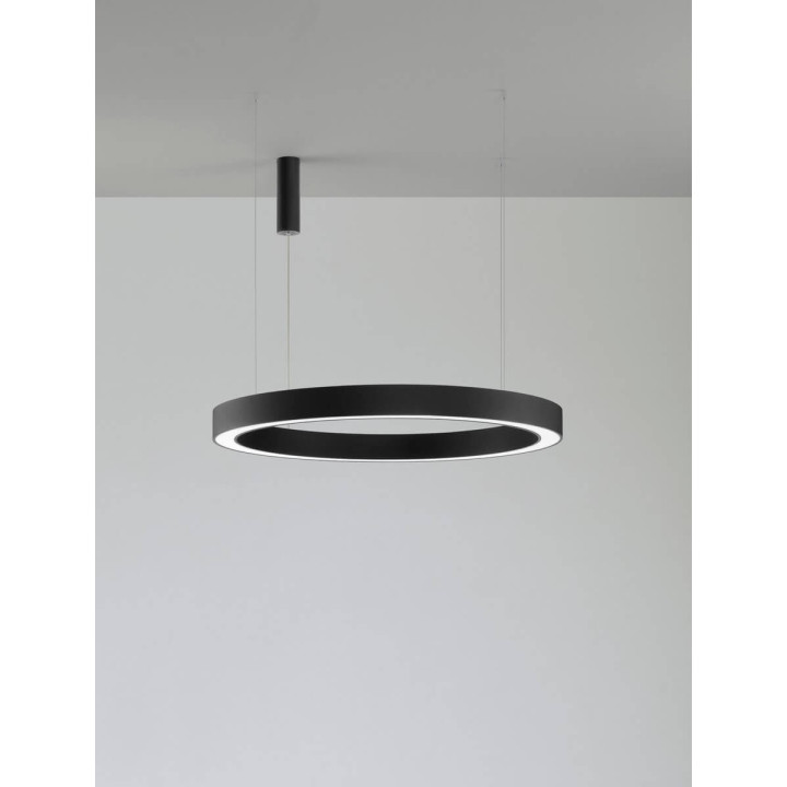 LUCES SONORA LE42807/8/9 pendant lamp LED 60cm-100cm wh, bk, gold