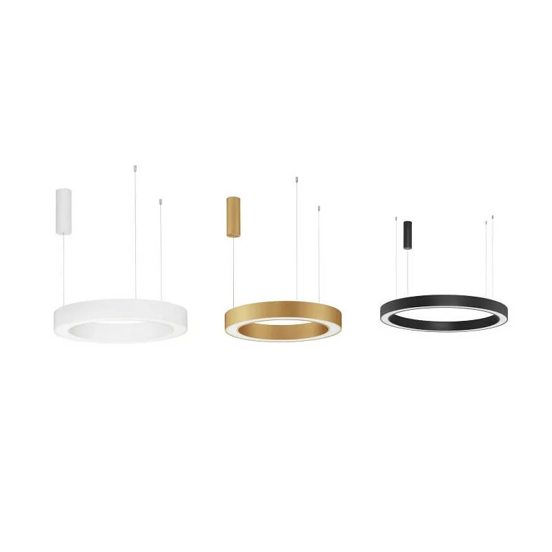 LUCES SONORA LE42807/8/9 pendant lamp LED 60cm-100cm wh, bk, gold