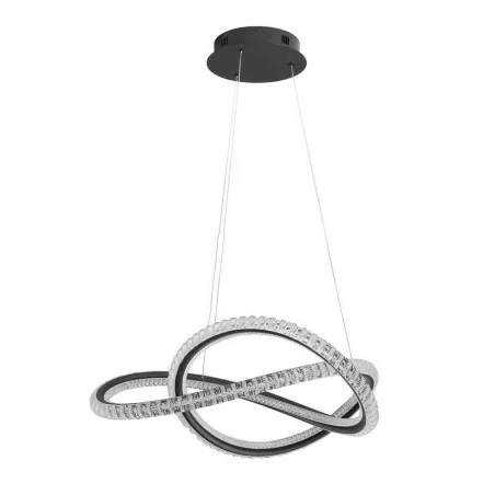 LUCES TEPIC LE42820 black elegant pendant LED lamp 56W silicon