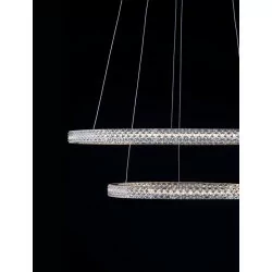 LUCES TEPIC LE42821 double pendant LED lamp 54W black