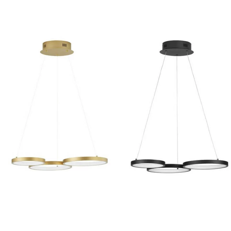 LUCES GARCIA LE42826/7 pendant LED lamp 28W gold or black