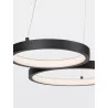 LUCES GARCIA LE42826/7 pendant LED lamp 28W gold or black