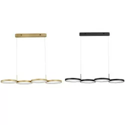 LUCES GARCIA LE42828/9 pendant LED lamp 41W gold black elegant style