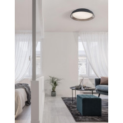 LUCES CHALCO LE42830/1 ceiling LED lamp 30W white, black 45cm 3000K