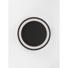 LUCES SABINAS LE42843/4 plafon LED biały, czarny 37cm