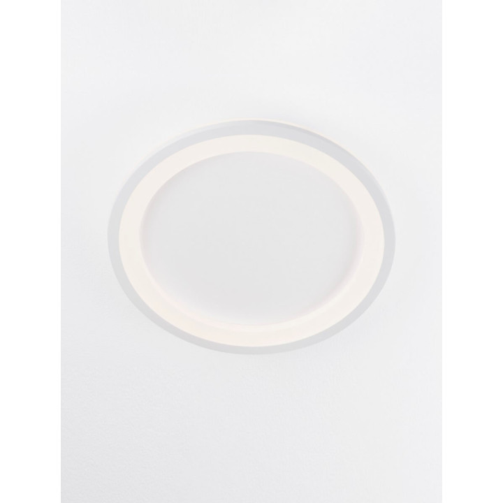 LUCES SABINAS LE42843/4 plafon LED biały, czarny 37cm