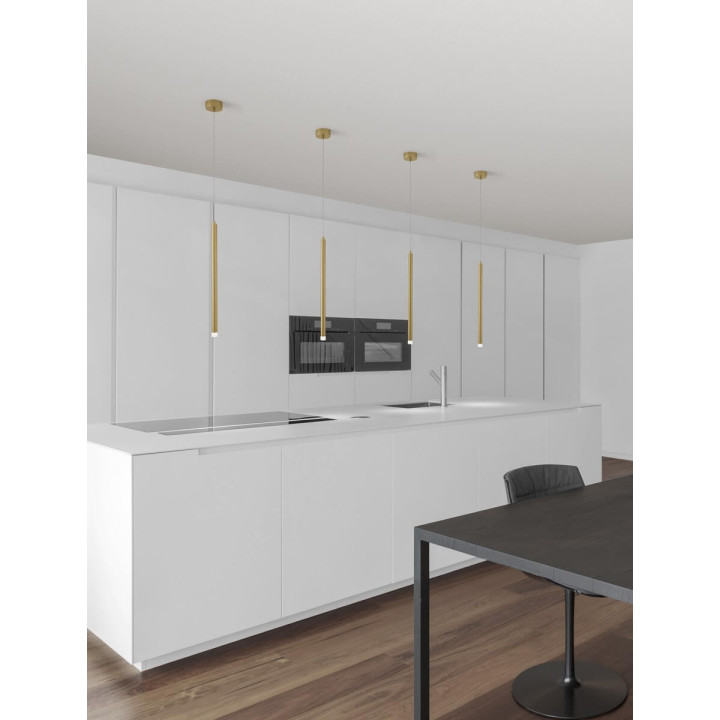 LUCES TORREON LE42845/6/7/8 lampa wisząca LED 3W złota, czarna