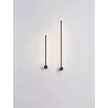 LUCES TECOMAN LE42850/1 oblong LED wall lamp 90cm white, black