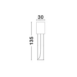 LUCES LE42881SAHUAYO podłogowa z abażurem 135cm