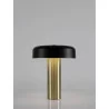 LUCES MORELIA LE42880 black-gold LED desk lamp 18W