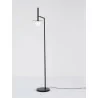 LUCES MORELOS LE42889 black floor lamp 165cm ball 1xG9