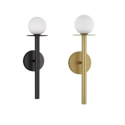 LUCES MORELOS LE42895, LE42896 wall lamp black, gold white ball