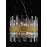 LUCES CHOLULA LE42907/8 gold pendant lamp with crystals