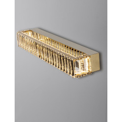 LUCES BAUTA LE42920, LE42673 elegant wall LED lamp gold, silver 60cm