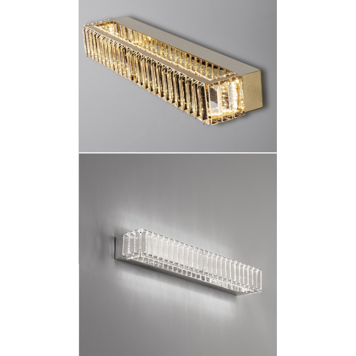 LUCES BAUTA LE42920, LE42673 kinkiet LED złoty, srebrny