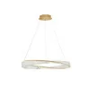 LUCES BAUTA LE42912/13 gold LED pendant lamp with crystals 60cm, 80cm