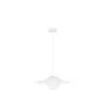 LUCES NAVOJOA LE42931/2 black, white hanging lamp mesh with a ball