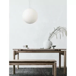 LUCES LLORET LE42933/4/5 lampa wisząca biała kula