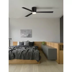 LUCES TAMPICO LE42955/6/7 ceiling fan white, black, wood LED 18W