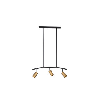 LUCES CAYES LE42617 lampa sufitowa LED czarno-złota