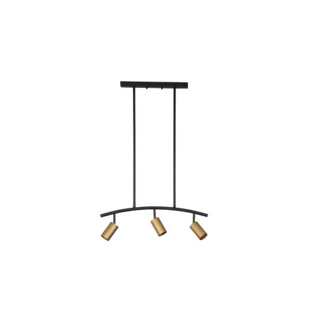 LUCES CAYES LE42617 modern pendant lamp black-gold 3xGU10