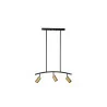 LUCES CAYES LE42617 modern pendant lamp black-gold 3xGU10