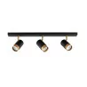 LUCES CAYES LE42614 lamp ceiling 3xGU10 black-gold