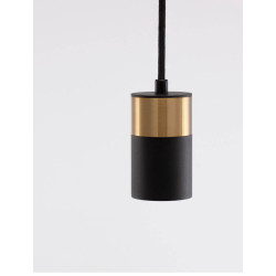 LUCES CAYES LE42620, LE42619 hanging lamp tube black-gold