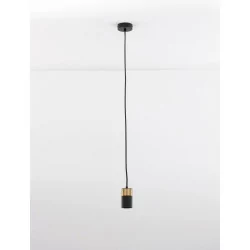 LUCES CAYES LE42620, LE42619 lampa wisząca GU10 złoto/czarna