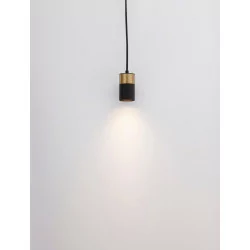 LUCES CAYES LE42620, LE42619 lampa wisząca GU10 złoto/czarna