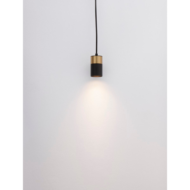 LUCES CAYES LE42620, LE42619 lampa wisząca GU10 złoto/czarna