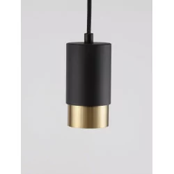 LUCES CAYES LE42621/2 hanging LED GU10 tube black and gold