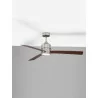 LUCES APIZACO LED ceiling fan white, black, brushed steel