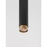 LUCES CAYES LE42621/2 hanging LED GU10 tube black and gold