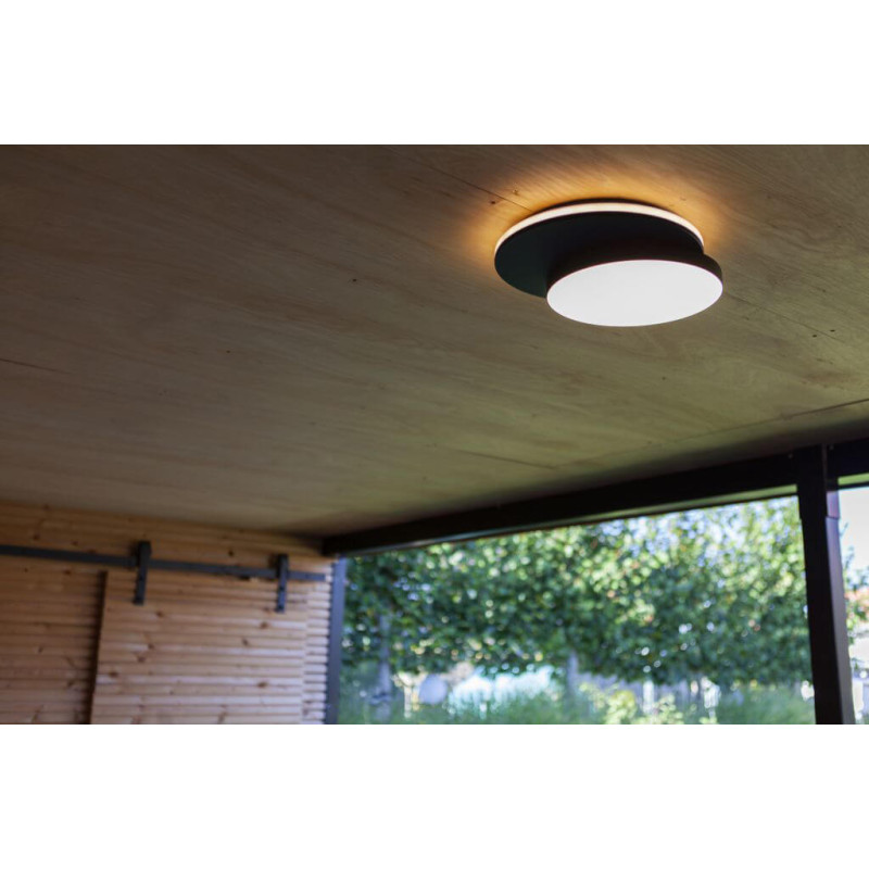 LUTEC GOLETA outdoor LED wall/ceiling lamp