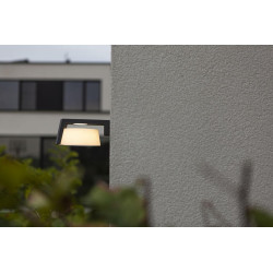 LUTEC MOON outdoor LED wall lamp 11W