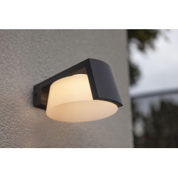 LUTEC MOON outdoor LED wall lamp 11W