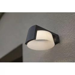 LUTEC MOON outdoor LED wall lamp 11W