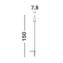 LUCES YUCATAN LE71463 lampa zewnętrzna IP54