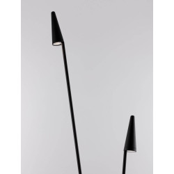 LUCES YUCATAN LE71464 black outdoor lamp 200cm LED waterproof IP54